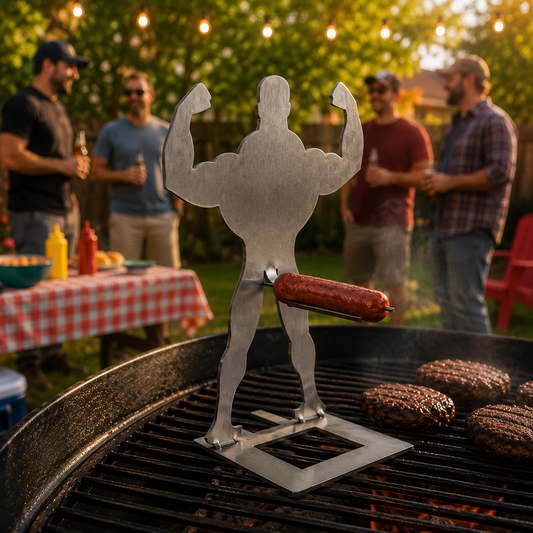 Portable Muscle Man Sausage Basket